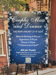 Couples Mass and Dinner