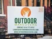 Outdoor Makeovers Yard Sign