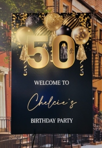 Chelsies Birthday Sign