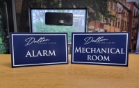 Dalton Utility Room Signs