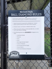 McCord Park Ball Diamond Rules