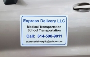 Express Delivery Magnet